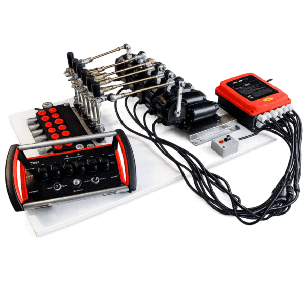 Boitier de commande retrofit pour grue.