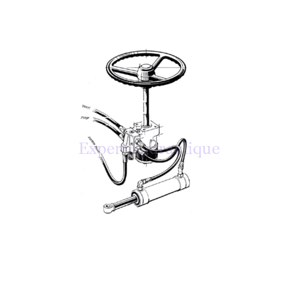 Kit hydraulique de direction adaptable avec valve de priorité – Image 1